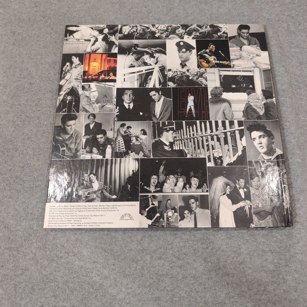 Elvis Remembered A Three-Dimensional Celebration Pop-Up Book 1997 EPE 260707 - Picture 5 of 6